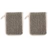 Beavorty 2pcs Linen Soap Sleeve Bag Exfoliating Shower Pouch for Bar Soap Body Scrubber and for Lathering for Shower Use view 1