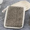 Beavorty 2pcs Linen Soap Sleeve Bag Exfoliating Shower Pouch for Bar Soap Body Scrubber and for Lathering for Shower Use view 3