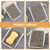 Beavorty 2pcs Linen Soap Sleeve Bag Exfoliating Shower Pouch for Bar Soap Body Scrubber and for Lathering for Shower Use view 4