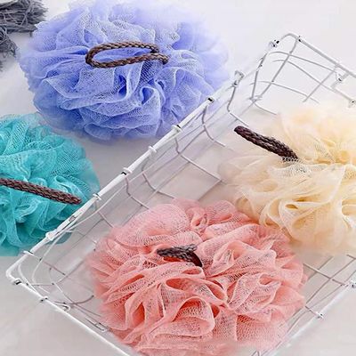 2 Pcs Shower Loofahs Bath Sponge 40g Shower Pouf Soft Net Body Scrubber Bath Scrunchies for Men and Women Exfoliating Shower Sponge