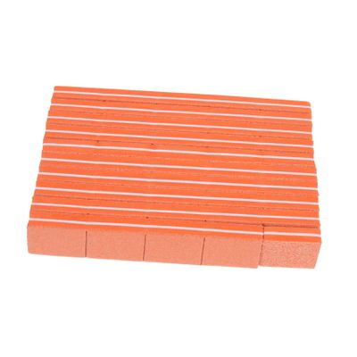 Abaodam 100pcs Mini Sponge Nail Buffer Blocks for Manicure and Pedicure High-Elasticity Nail Files