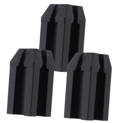 Beavorty 12pcs Dual Eyeliner Brow Makeup Pencil Sharpener Black Lipstick Eye Liner Sharpener Detachable Lid Quality Makeup Accessories