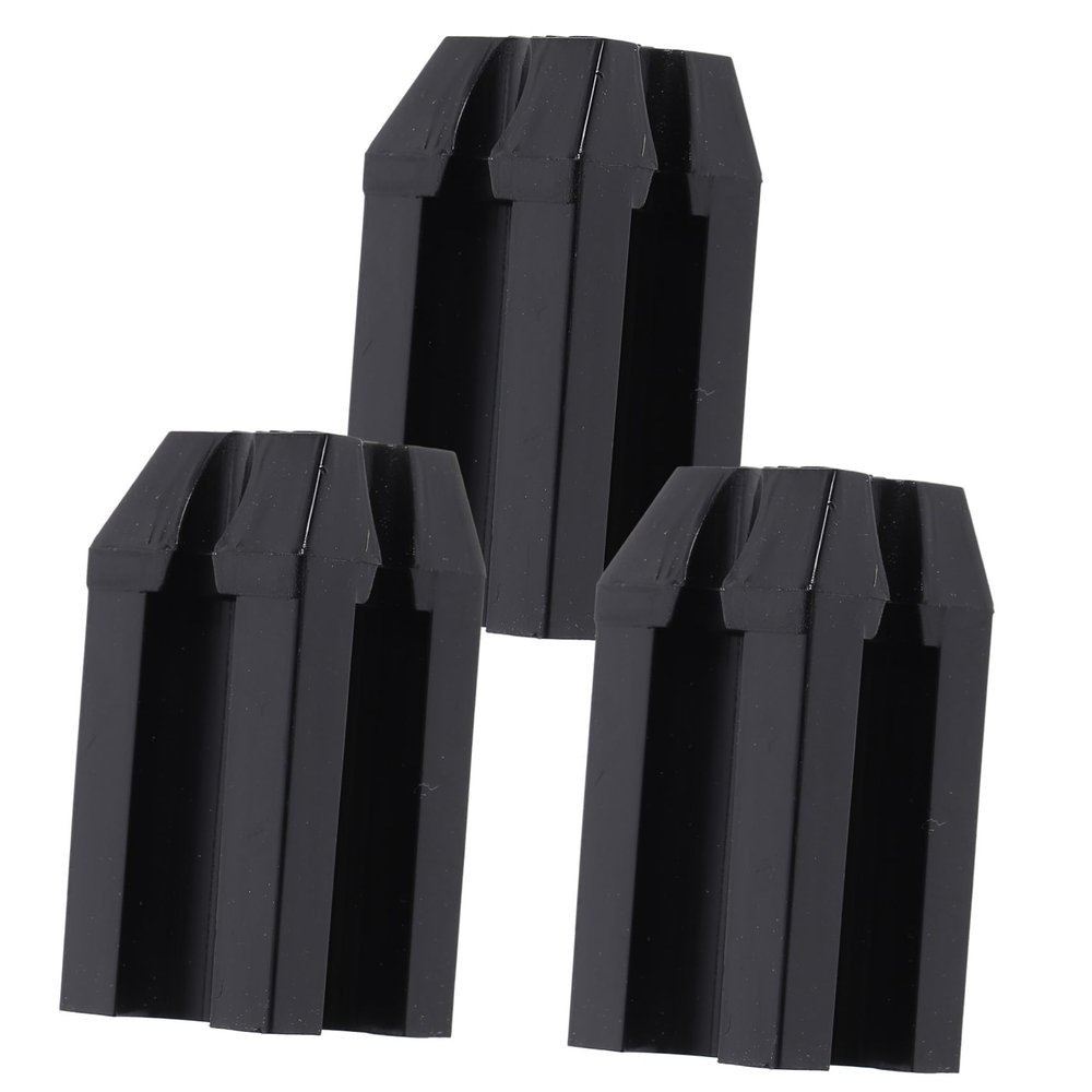 Beavorty 12pcs Dual Eyeliner Brow Makeup Pencil Sharpener Black Lipstick Eye Liner Sharpener Detachable Lid Quality Makeup Accessories