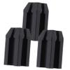 Beavorty 12pcs Dual Eyeliner Brow Makeup Pencil Sharpener Black Lipstick Eye Liner Sharpener Detachable Lid Quality Makeup Accessories view 1