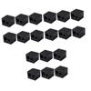Beavorty 18pcs Cosmetic Pen Sharpener Dual Eyeliner Eyebrow Pencil Sharpener Tool Lid for Lip Liner Eyeliner Compatible Various Pencil view 1