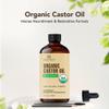 Botanic Hearth Castor Oil | 100% Pure & Natural, Cold Pressed, Organic | 4 fl oz| For Hair, Eyelashes & Eyebrows | Hexane Free, Fast Absorbing | With Dropper & Applicators view 4