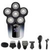 Head Shavers for Bald Men, 6 In 1 Rechargeable Electric Shaver 6 Floating Heads Bald Electric Shaver Grooming Kit Shaver For Men view 1