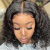 Glueless Wig Water Wave Wigs Human Hair Bob Wig Lace Front Human Hair Wigs Pre Plucked Closure Wig view 3