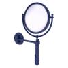 Allied Brass SHM-8/5X-MBL Soho Collection Wall Mounted Make-Up Mirror 8 Inch Diameter with 5X Magnification, Mediterranean Blue view 1