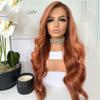 13X4 Ginger Body Wave Lace Front Wig Preplucked Ombre Human Hair Wig 13X6 Hd Lace Frontal Human Hair Wig 13x4 Frontal Wig 26inches#180% view 1