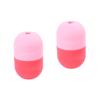 FRCOLOR 2pcs Silicone Ice Facial Roller Tool for Puffiness Relief Deep Tissue Massage Reduces Dark Circles and Edema Flexible Manual Design for Relaxation and Eye Care view 1