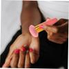 minkissy 4pcs Powder Puff Handle for Powder Makeup Application Versatile Beauty Tools Skin Tone for Finish view 2