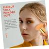 minkissy 4pcs Powder Puff Handle for Powder Makeup Application Versatile Beauty Tools Skin Tone for Finish view 3