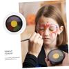 ABOOFAN 2pcs Effect Makeup Pigment Palette for Halloween Cosplay Realistic Paint Oil Colors Light for All Ages view 2