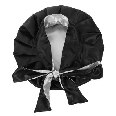Beaupretty Shower Hat Double Satin Bath Cap for Women Comfortable Hair Cover for Makeup Spa and Sleeping for Long and Hair