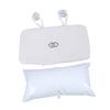 FRCOLOR Bathroom Bath Pillows Inflatable Spa Cushion Anti-Slip Suction Cups for Head and Neck Support Comfortable PVC Material Compact Storage for Relaxing Baths and Showers view 1