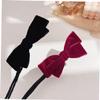 Abaodam 8pcs Bowknot Hair Bun Maker Tool for Effortless Updos Elegant Retro Hair Accessories for Daily Wear Parties Weddings view 3