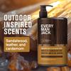Every Man Jack Mens Amber + Sandalwood Hand & Body Lotion for All Skin Types - Dermatologist Tested & Hypoallergenic - Nourish Skin with Lightweight Fast Absorbing Lotion - 13.5oz 2 Bottles view 3