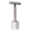 Magyfosia Butterfly Open Double Edge Safety Razor Kit with Stand Holder Diamond Design No Slip Handle Shaving Setting 10pcs Blades Refills Included Smooth Clean Body Shaver for Husband Father view 1