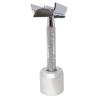 Magyfosia Butterfly Open Double Edge Safety Razor Kit with Stand Holder Diamond Design No Slip Handle Shaving Setting 10pcs Blades Refills Included Smooth Clean Body Shaver for Husband Father view 4