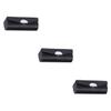 Abaodam 3pcs Makeup Case Travel Lipstick Storage Bag Travel Toiletry Bag Embroidered view 1