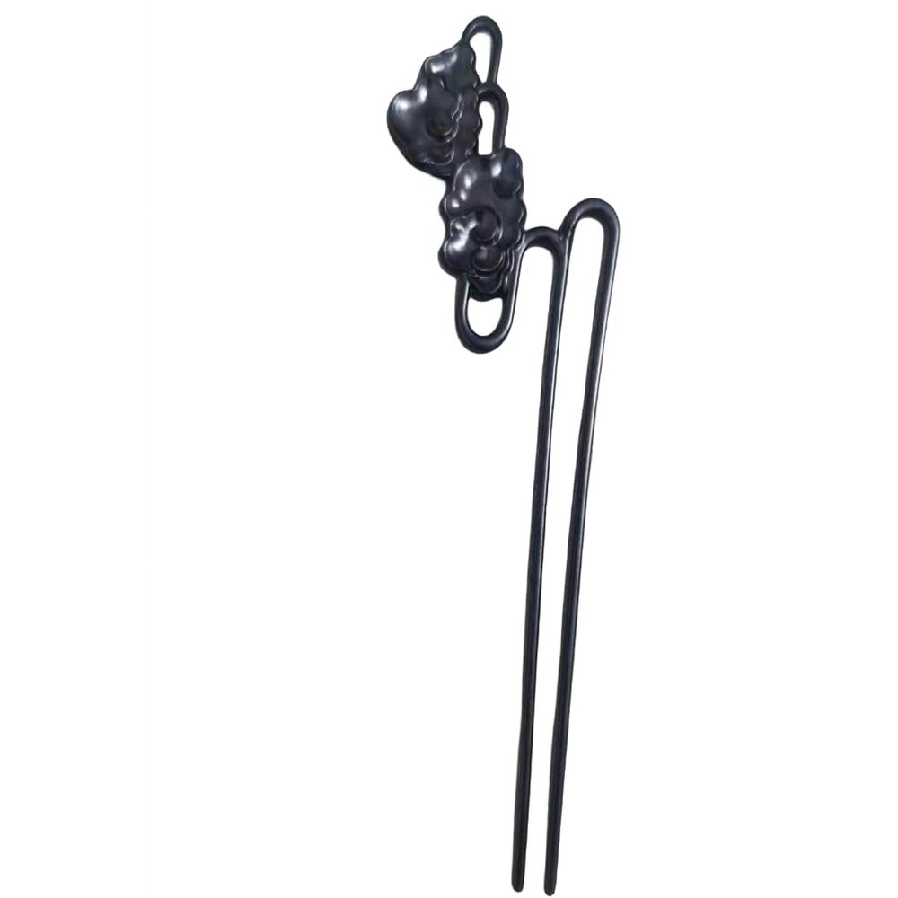 2pcs New Hair Prong Forks Styling Pins Black Wicca Witch Hair Stick Slide Renaissance Festival Hair Acceossories for Women 12