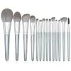 14 Wooden Handle Makeup Brush Set Powder Brush Shadow Eyebrow Brush Makeup Tool view 1