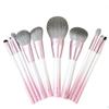 10pcs Professional Makeup Brushes Set Goat Hair Flat Powder Brush Makeup Brushes Make Up Brush view 1