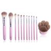 12pcs Makeup Brushes Sets & Kits Synthetic Hair Pink Brush Makeup Tools Brushes view 1