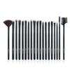 19PCS Professional Makeup Brushes Synthetic Hair Eyeshadow Blending Fan Brush for Make Up view 1
