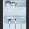 10 Professional Makeup Brush Set Stipple Brushes Full Set Of Beauty Tools view 2