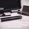 12Pcs Professional Makeup Brushes Set with Leather Bags Nature Hair Make Up Brushes Handle Beauty Cosmetic Brushes view 4