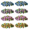 2 Set of 4 8 Count JCGY Crystal Flower Barrettes for Women Girls 2 Ea 4 Colors U86800-1-4-2 view 1