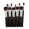 10PCS Makeup Brushes Set Professional Cosmetics Tools Eyeshadow Concealer Lip Eye Makeup Brush Kits Foundation Powder Blush view 1