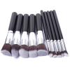 10PCS Makeup Brushes Set Professional Cosmetics Tools Eyeshadow Concealer Lip Eye Makeup Brush Kits Foundation Powder Blush view 3
