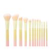 12pcs Makeup Brushes Set Powder Foundation Eyeshadow Make Up Brushes Bamboo Plastic Handle Synthetic Hair view 1