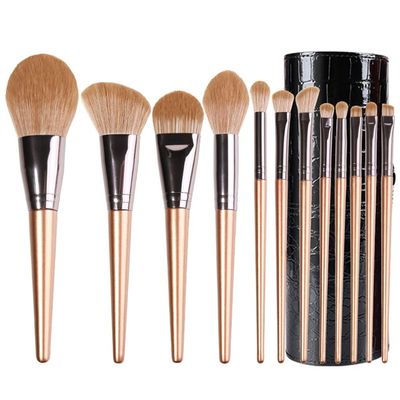 12 Makeup Brush Set Loose Powder Brush Blush Nose Shadow Brush Beauty Tool