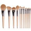 12 Makeup Brush Set Loose Powder Brush Blush Nose Shadow Brush Beauty Tool view 3