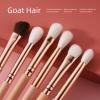 15-Pack Rose Gold Makeup Brush Pink Natural Goat Hair Foundation Powder Blush Eyeshadow Brush Set view 2