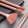 12 Pcs Makeup Brushes Set Eye Shadow Blending Eyeliner Eyelash Eyebrow Fan Highlighter Make Up Brush view 4
