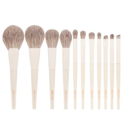 11 Pcs Makeup Brushes Set Complete Synthetic Make Up Brush Kit for Powder Contour Eyeshadow Make Up Brushes