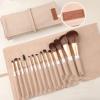 14PCS Makeup Brushes with Bag Portable Cosmetic Make Up Brush Set Powder Eyeshadow Brushes Set view 2