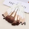 14PCS Makeup Brushes with Bag Portable Cosmetic Make Up Brush Set Powder Eyeshadow Brushes Set view 4
