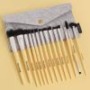 14pcs Makeup Brushes Brush Set for Foundation Powder Blush Eyeshadow Concealer Lip Eye Make Up Brush Cosmetics Beauty Tools view 4