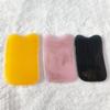 Gua Sha Facial Tools, Square Guasha Massage Tool for Double Chin & Jawline, Large Gua Sha Board Self-Skin Care Face Tool (Pink) view 4