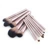 12pcs Brushes Synthetic Hair Wood Handle Makeup Brush Professional Makeup Brushes Set view 2