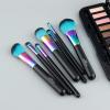 7PCS Rainbow Makeup Brushes Professional Brushes with Cosmetics Bag Portable Traveling Make Up Brush view 3