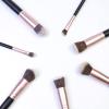 Makeup Brush Set, Cosmetic Wood Handle Brushes 14 Pcs for Foundation Blending Brush Concealer Eyeshadow view 2