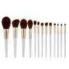 13pcs Makeup Brushes Natural Hair Makeup Brushes Set Professional Foundation Blushes Eyeshadow Eyebrow Blending Brush Tools view 4