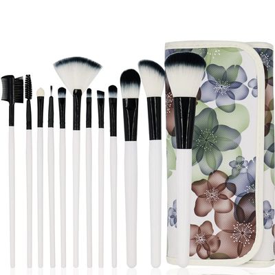 12pcs/set Makeup Brushes Set Make Up Tools Foundation Powder Eyeshadow Eyeliner Lip Blusher Makeup Brushes Set Beauty with Bag
